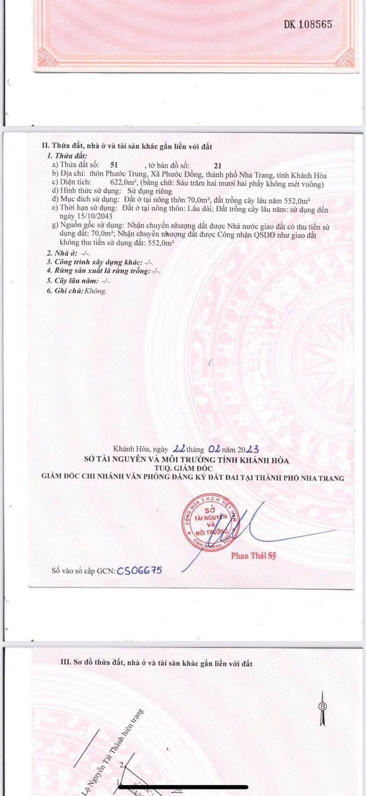 Đất nền Nha Trang Nguyễn Tất Thành 622m² 8 tỷ - Sổ đỏ chính chủ