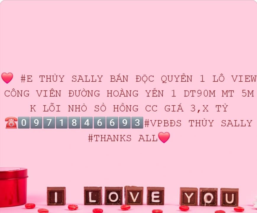 Bán Đất Nền Cẩm Giàng, Hải Dương - 90m² View Công Viên, Sổ Hồng Chính Chủ