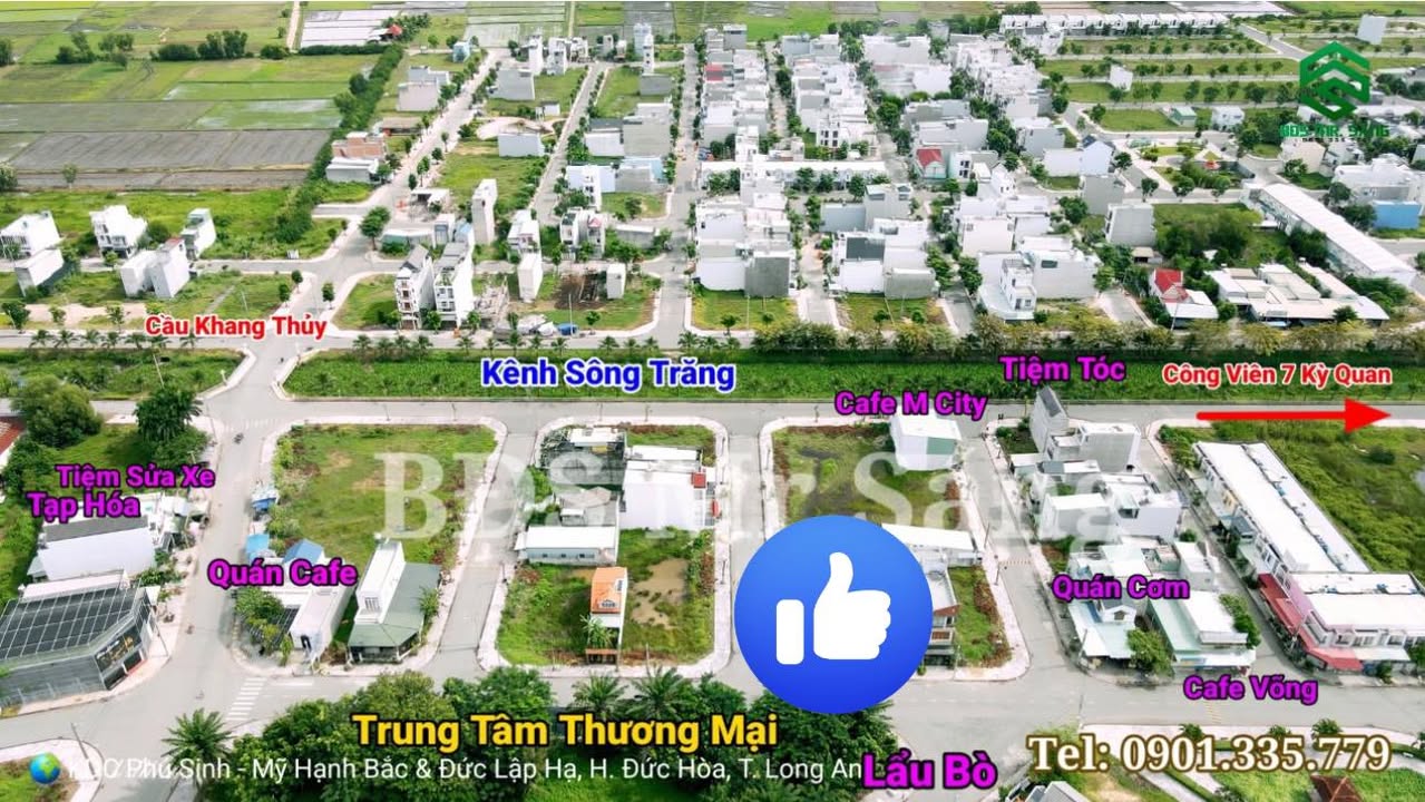 Đất nền Phú Sinh Đức Hòa 76m² 1.09 tỷ - Sổ đỏ chính chủ