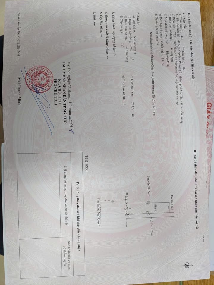 Nhà Góc 2 Mặt Tiền Mỹ Tho 73m² - Kinh Doanh Đắc Lợi 14.9 Tỷ