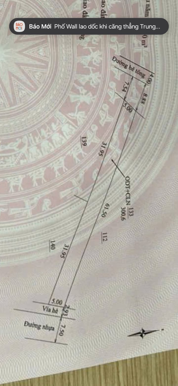 Đất nền Cộng Hòa Chí Linh 300m² 1 tỷ+ - Sổ đỏ chính chủ