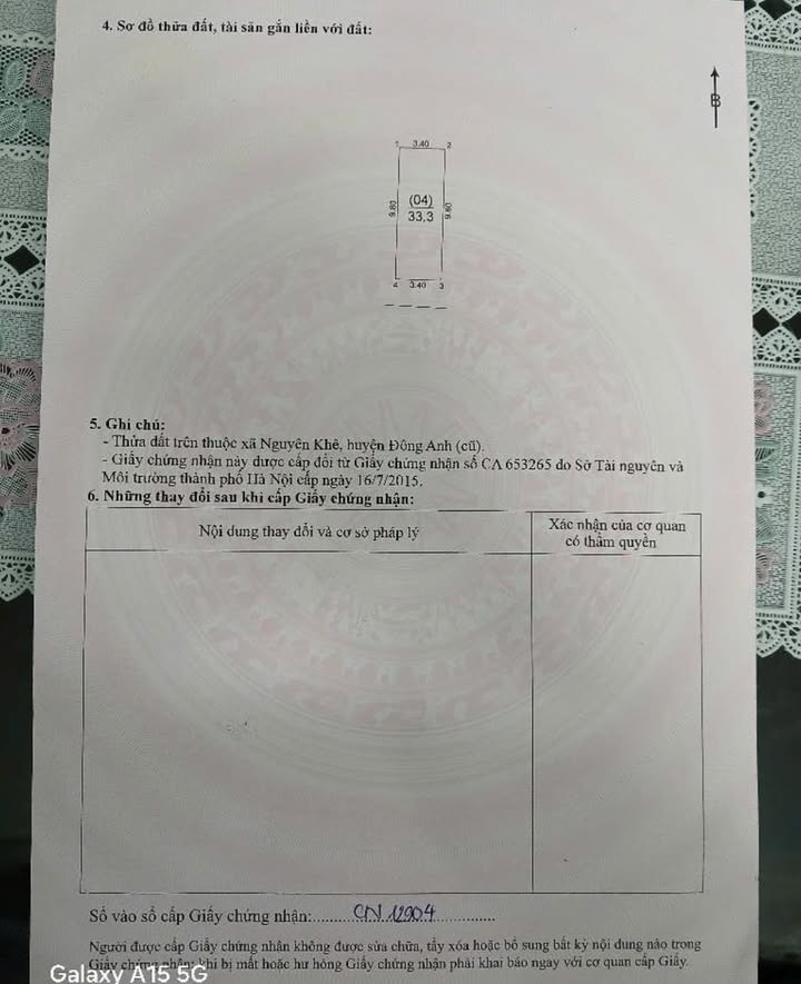 Nhà riêng Đông Anh 33m² 5,15 tỷ - Sẵn sàng ở ngay