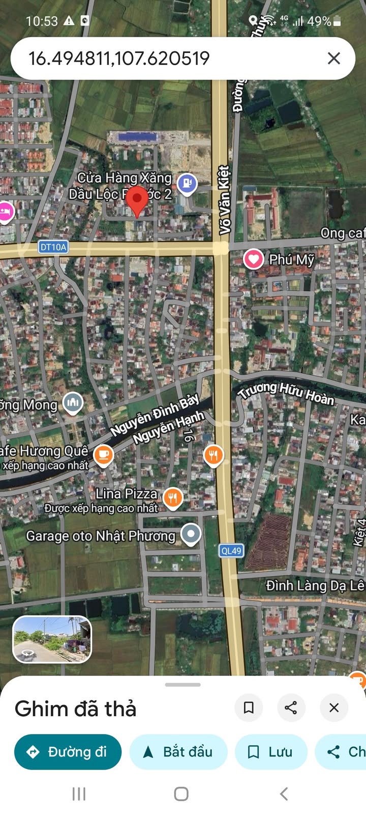 Đất Nền Dưỡng Mong, Hương Trà: 121m², Mặt Tiền 5.5m, Giá 2 Tỷ - Đầu Tư Sinh Lời