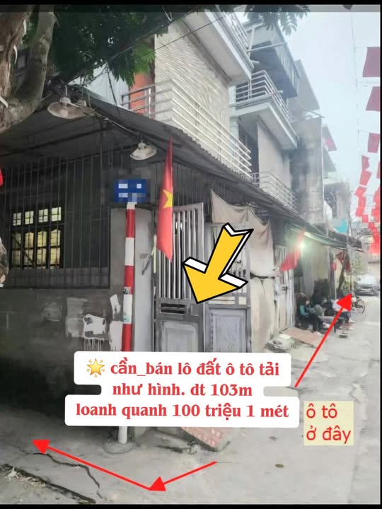 Đất Lĩnh Nam 103m² - Vị Trí Vàng, Sẵn Sàng Đầu Tư 10.6 Tỷ