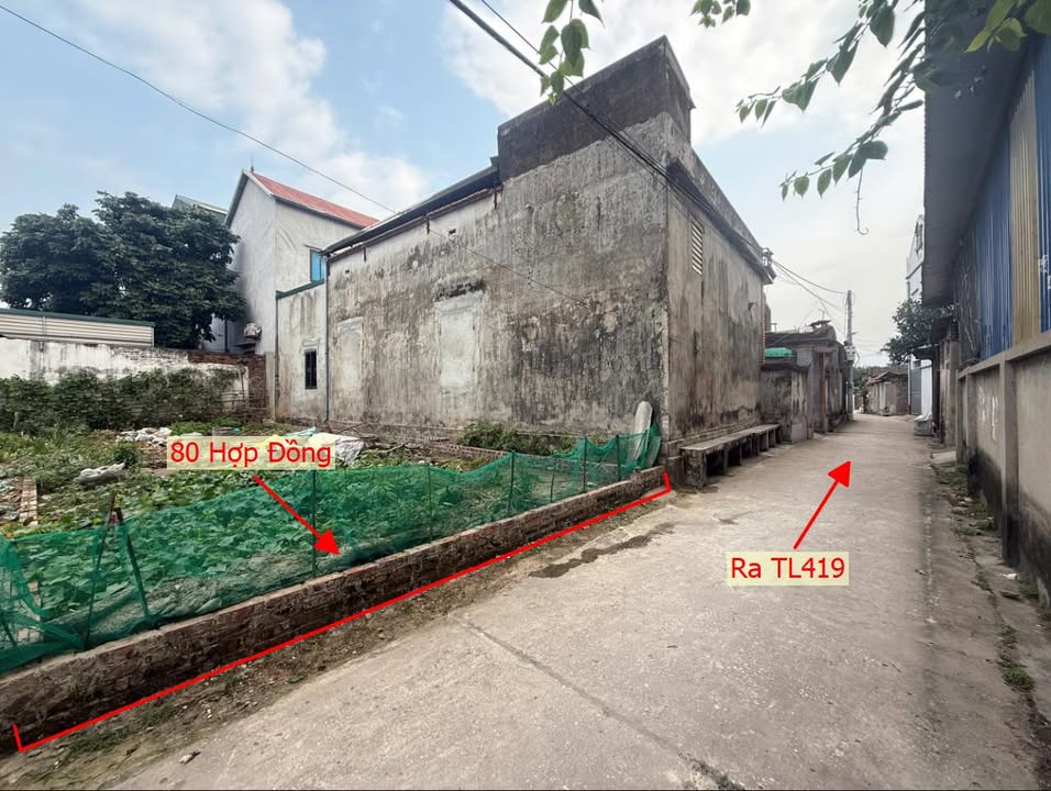 Đất Thổ Cư Chương Mỹ 80m² - Sổ Đỏ Sẵn Sàng, Giá Chỉ Từ 2.5 Tỷ