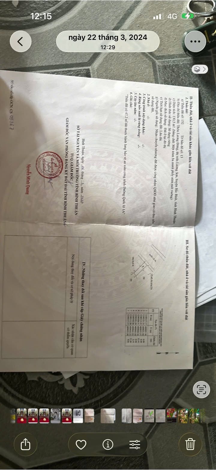 Đất nền QL1A Phan Thiết 130m² giá tốt - Sổ đỏ chính chủ