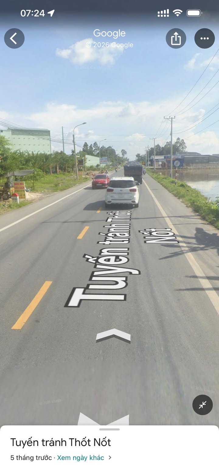 Đất Quận Thốt Nốt 2000m² giá từ 8 tỷ - Sổ đỏ chính chủ