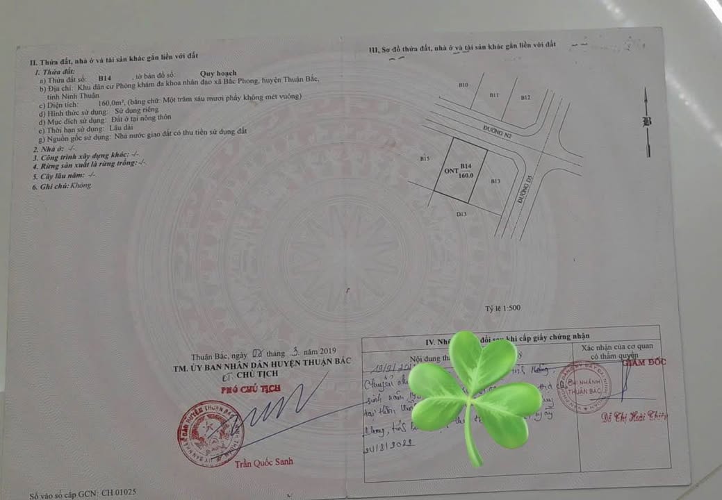 Đất Nền 160m² Lợi Hải, Thuận Bắc - Sổ Đỏ Chính Chủ, Giá Tốt An Cư