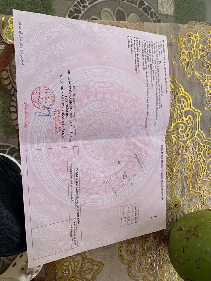 Bán Gấp Đất Nền 555m² Sổ Hồng Chính Chủ Tại Ea Kar, Đắk Lắk