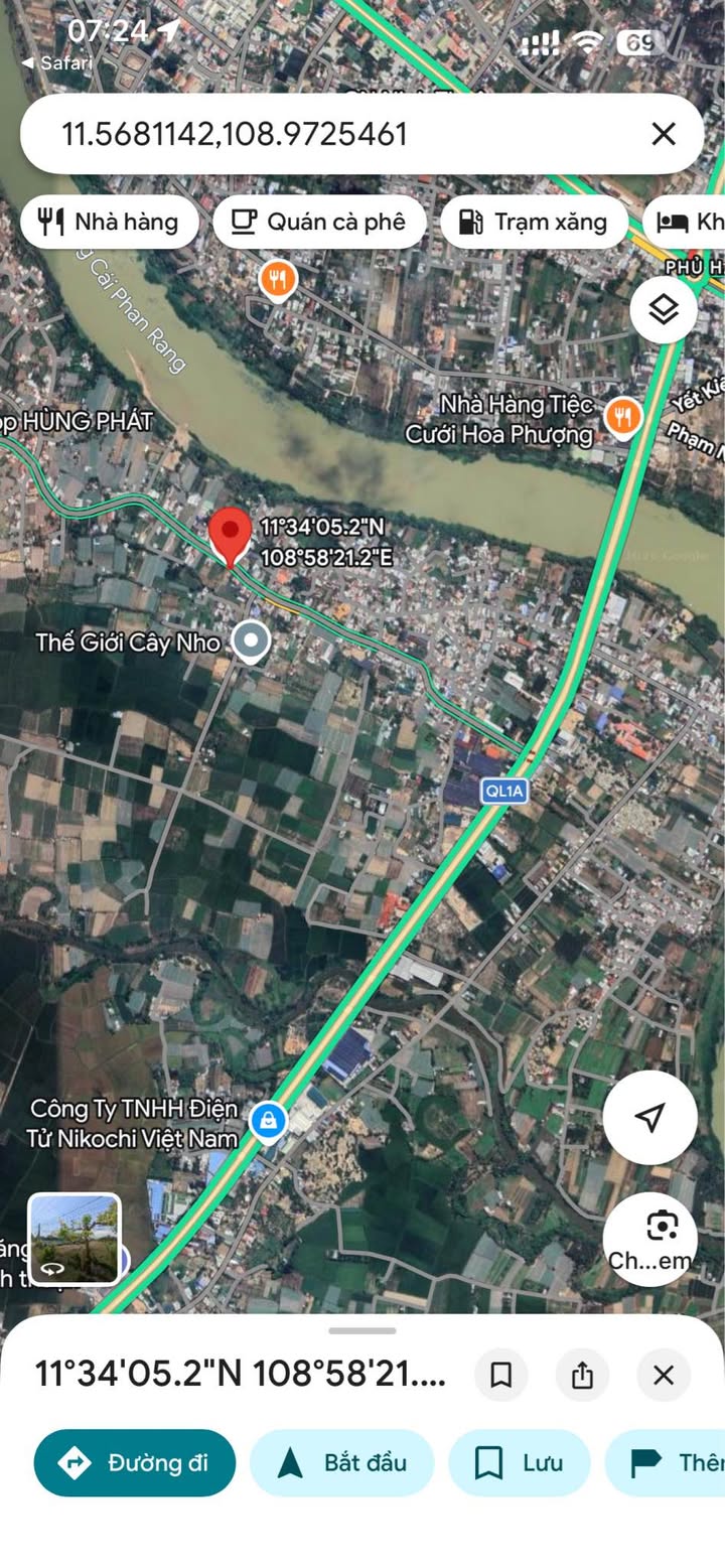 Đất Phước Khánh Ninh Phước 1.121m² 3.5 tỷ - Sổ đỏ chính chủ