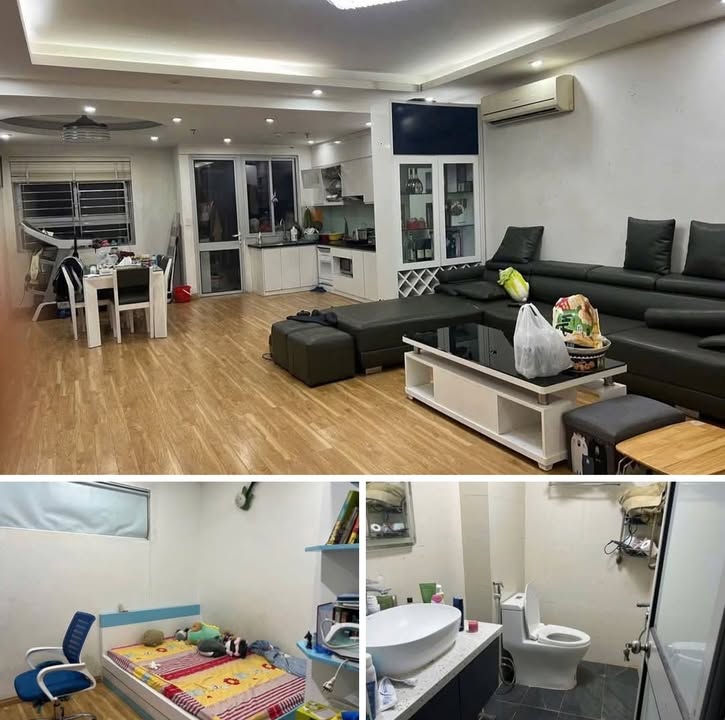 Cho thuê căn hộ 2PN Chung cư BCA Bắc Hà 95m² - 15 Triệu/tháng