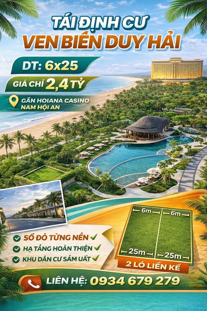 Đất nền Duy Hải Duy Nghĩa 150m² 2 tỷ - Sổ đỏ chính chủ