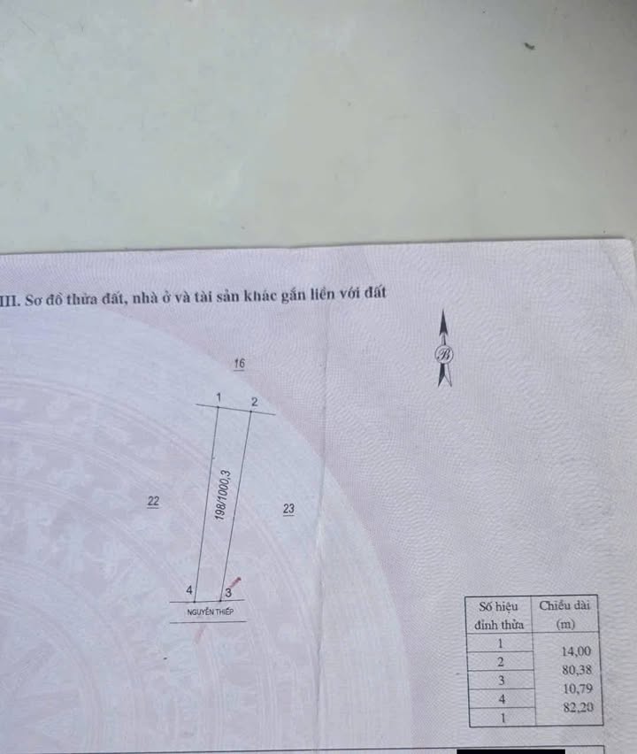 Đất vườn Tây Sơn 1000m² giá 4xx triệu - Sổ đỏ chính chủ