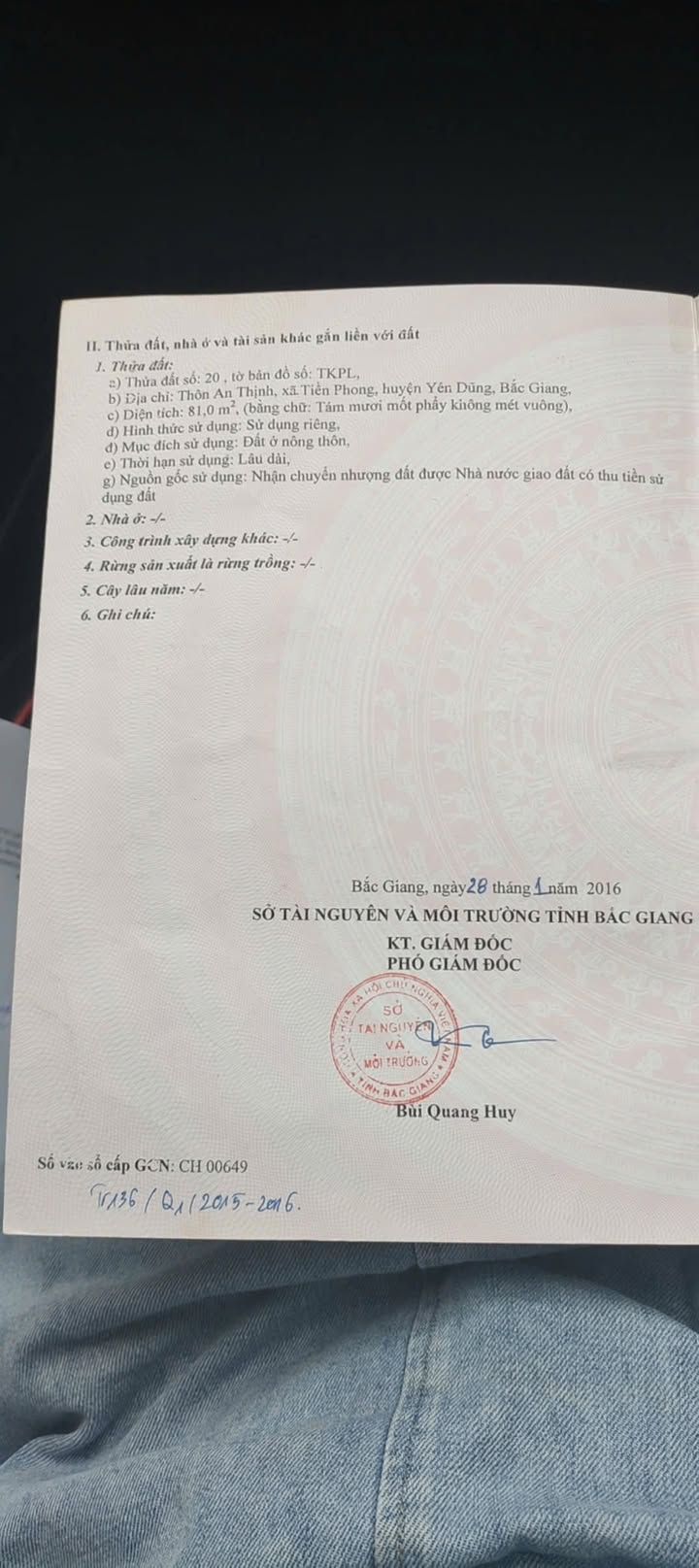 Bán Đất Tiền Phong - Yên Dũng 81m² Giá Tốt - Sổ Đỏ Sẵn Sàng