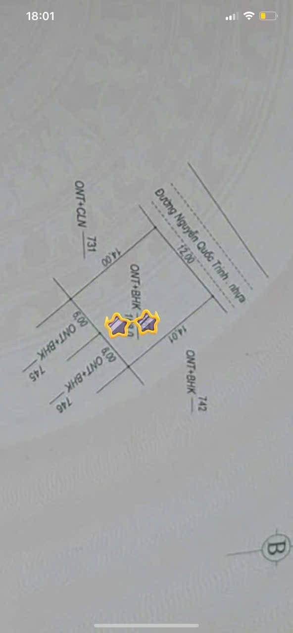 Đất nền Nguyễn Quốc Trinh 84m² 1.2 tỷ - Sổ đỏ chính chủ