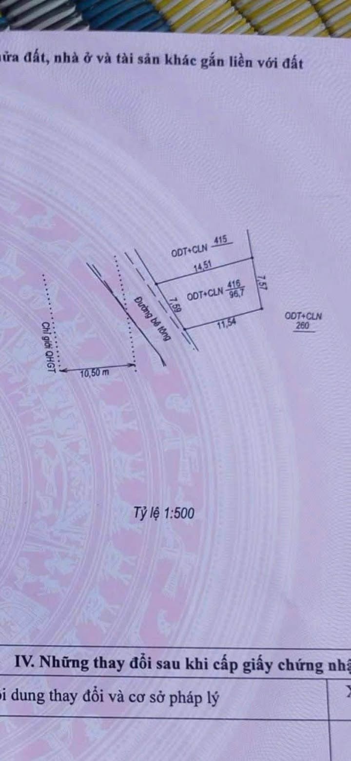 Đất nền Ngõ Trần Thủ Độ 97m² giá 700tr - Sổ đỏ chính chủ