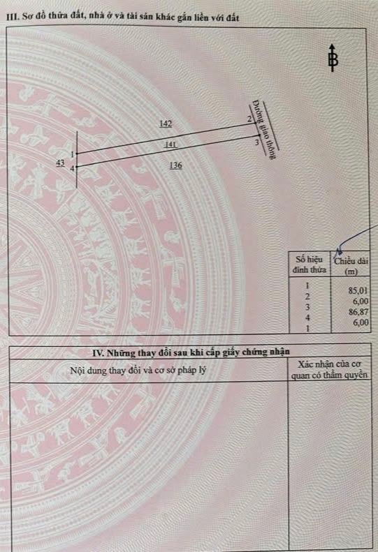 Đất Nền 516m² Sổ Riêng - Mặt Tiền Bê Tông Gần QL1, Long Khánh