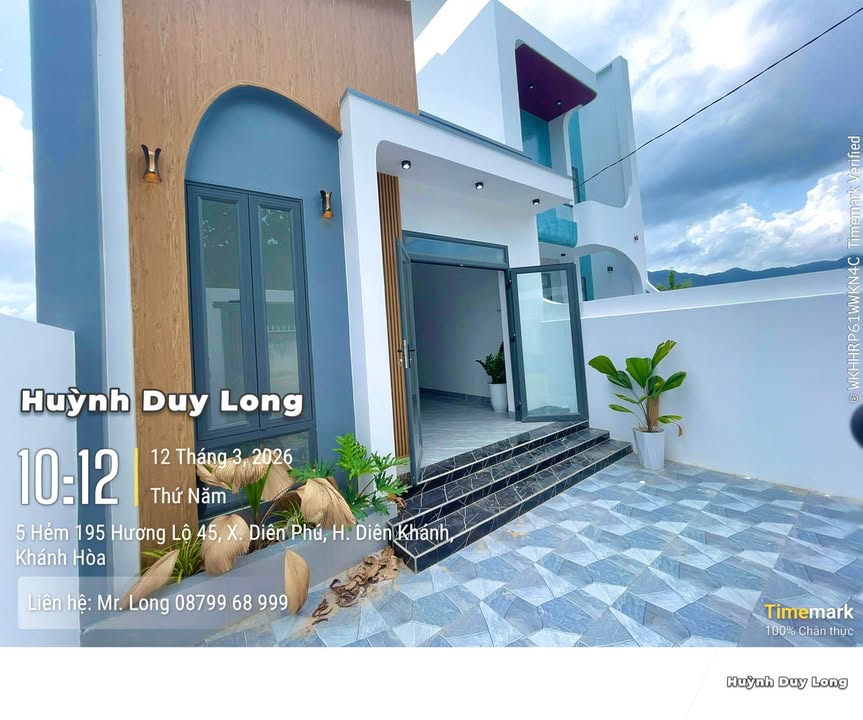 Nhà cấp 4 Diên Phú Diên Khánh 90m2 1.53 tỷ - Ô tô vào tận nhà