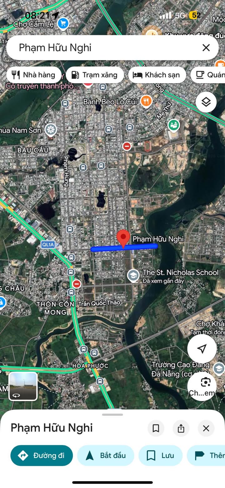 Đất nền Hòa Xuân Cẩm Lệ 100m² 6.2 tỷ - Sổ đỏ chính chủ