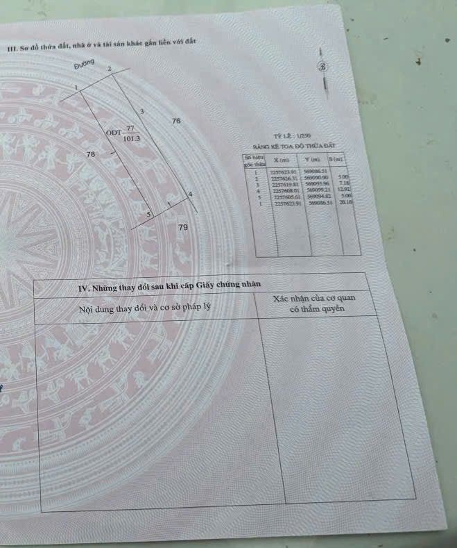 Đất Song Hào Nam Định 100m² 1.4 tỷ VND - Sổ đỏ chính chủ