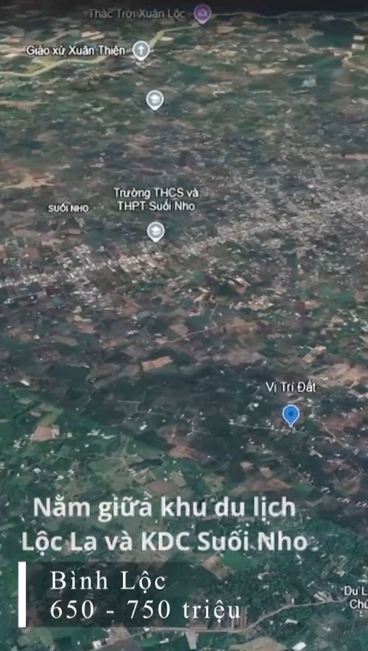 Đất nền Bình Lộc Long Khánh 500m² 650tr - Sổ đỏ chính chủ