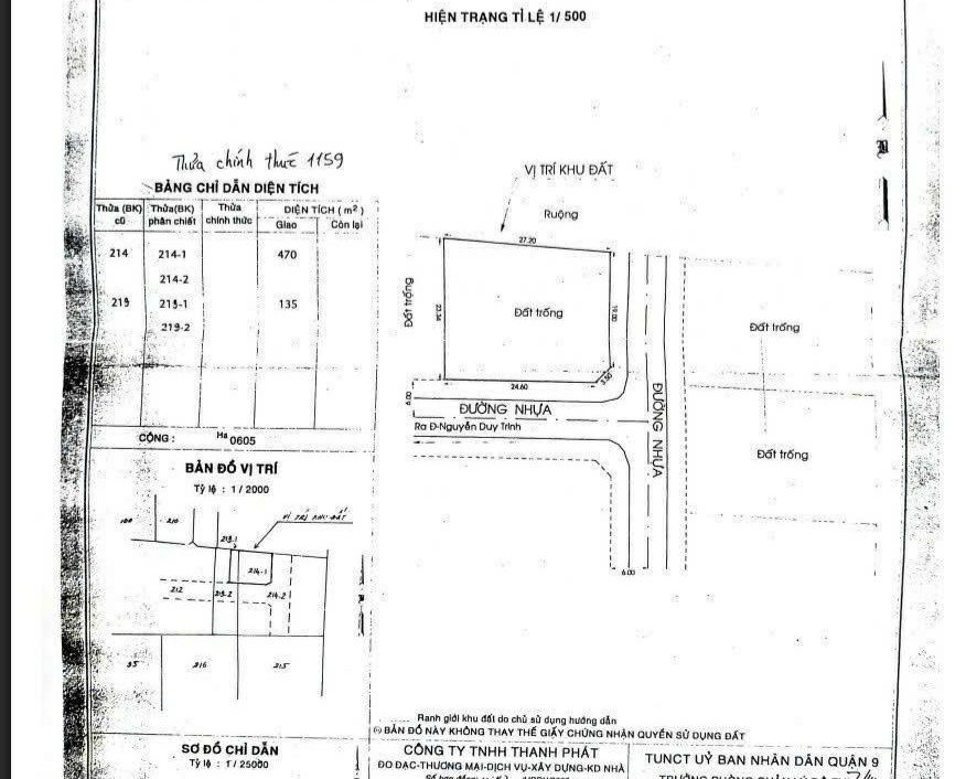 Đất Góc 2MT Đường 16m Phú Hữu Q9 - 607.5m² Thổ Cư - Giá 18.5 Tỷ