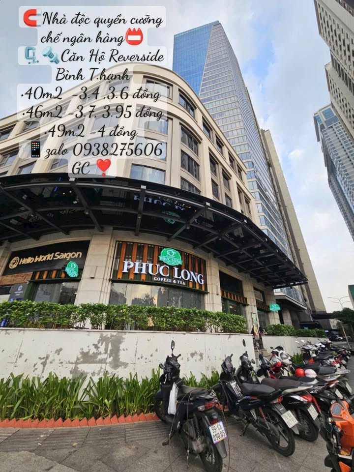 Căn hộ Reverside Bình Thạnh 49m² - Giá tốt từ 3.4 tỷ