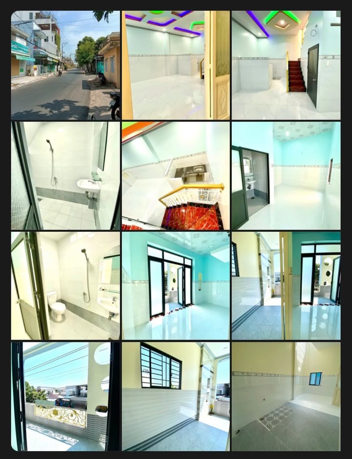 Cho thuê nhà nguyên căn 2 tầng mặt tiền đường nhựa P. Đức Long, Phan Thiết - 80m²