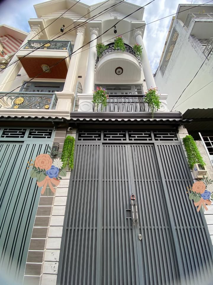 Nhà 3 Tầng Nở Hậu 37m² Gò Vấp - Gần Emart 2, Sổ Hồng Riêng