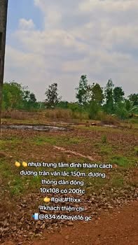 Đất Vàng Dĩ An 1080m² - Gần Trần Văn Lắc, Sổ Hồng Thổ Cư