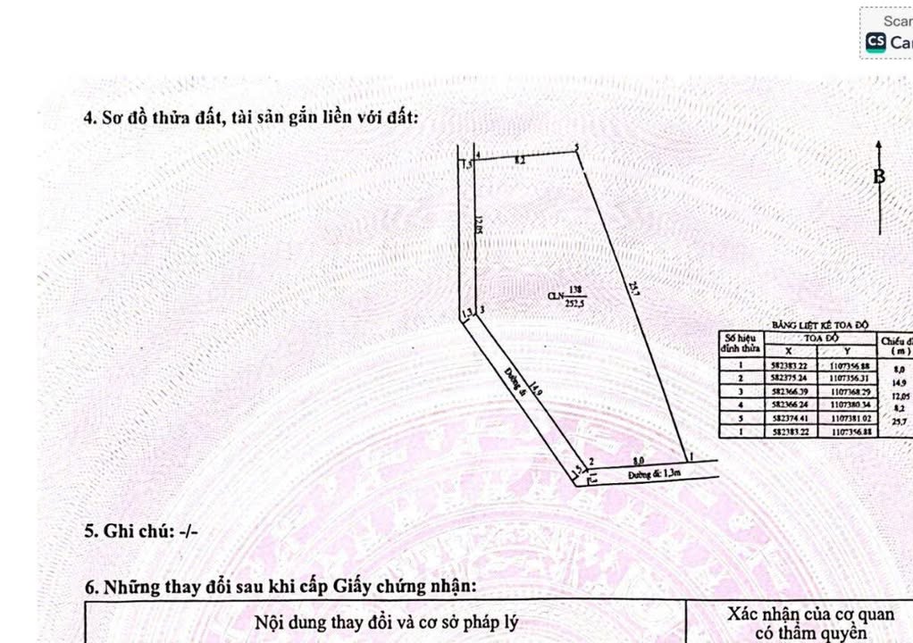 Đất Nền Cần Thơ - 252m² Cách Cầu Đầu Sấu 80m, Phường An Bình, Ninh Kiều