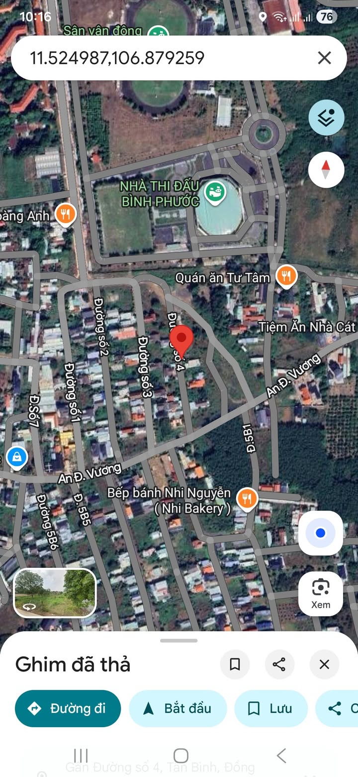 Đất nền Đồng Xoài Tân Phú 220m² 1,5 tỷ - Sổ đỏ chính chủ