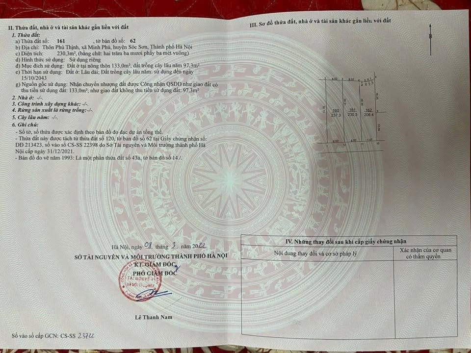 Đất Nền Đông Anh 674m² Sổ Riêng - Sẵn Sàng Đầu Tư Lâu Dài