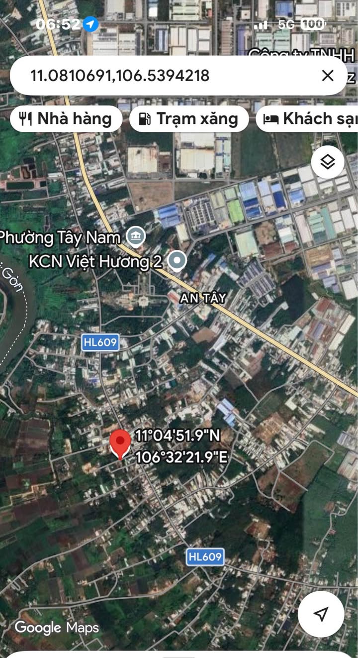 Đất nền Bến Cát 285m² giá 1,4 tỷ - Sổ đỏ chính chủ