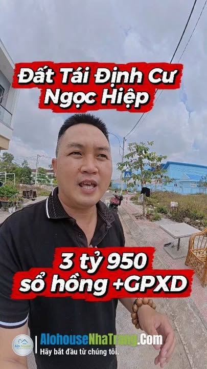 Đất nền Tái định cư Ngọc Hiệp 62m² - Đường nhựa 10m, Tặng GPXD 3 Tầng