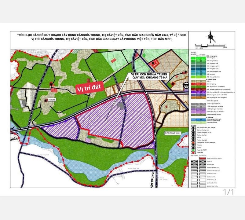 Đất nền 108m² Việt Yên, Bắc Giang - Sổ đỏ sẵn sàng, giá dưới 1 tỷ!
