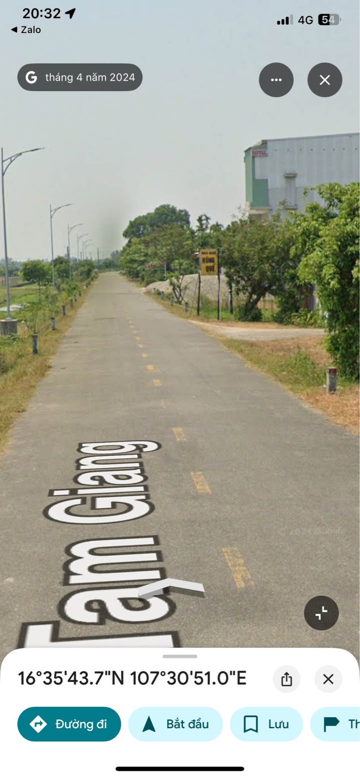 Đất nền Tam Giang 150m² giá 1,2 tỷ - Đường to ô tô