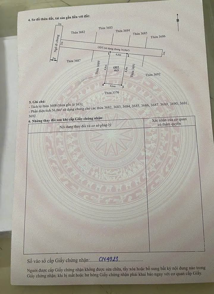 Đất nền Đằng Hải, Hải An - 40.5m² - Ô tô vào đất - 1.68 tỷ