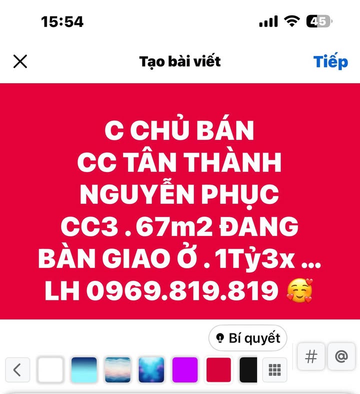 Chung cư Tân Thành CT3 - Căn hộ 67m² hướng Đông Nam, sẵn sàng đón gió, nắng