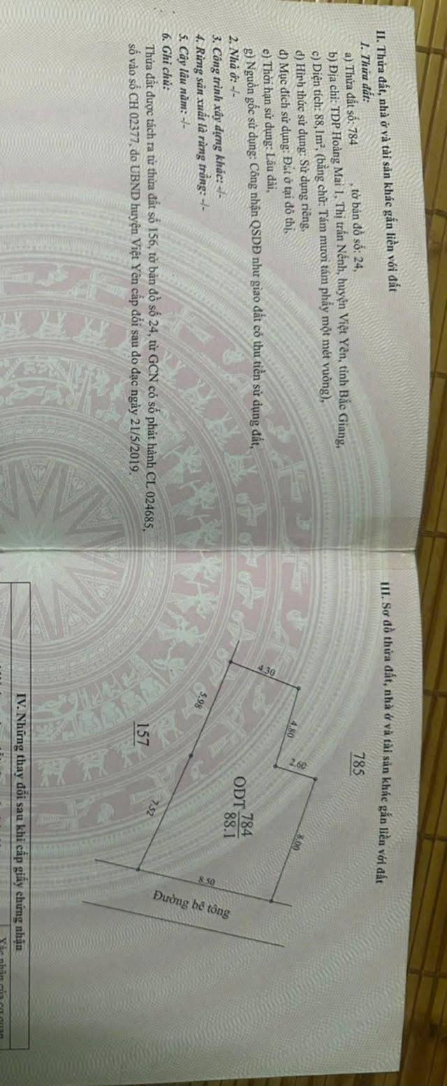 Bán Đất Thổ Cư 88m² Hoàng Mai - Ngõ Sáng Sủa, Tiềm Năng Đầu Tư