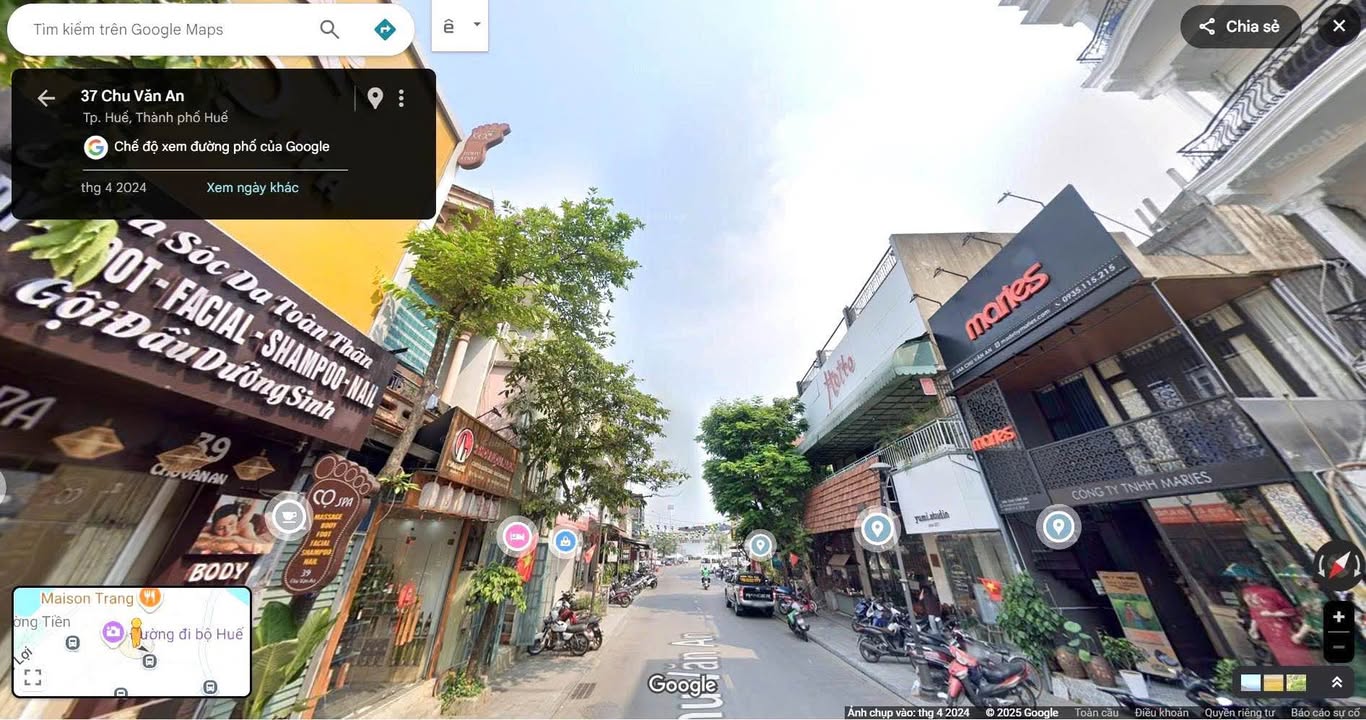 Nha mat tien Chu Van An Hue 57m2 gia 10 ty - Chinh chu ban