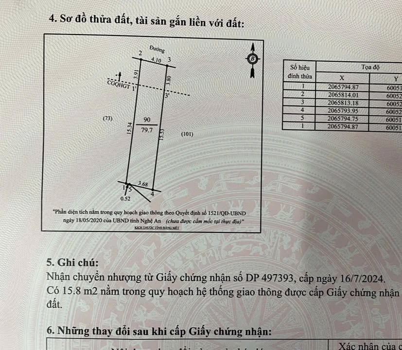 Đất nền Hưng Dũng Vinh 80m² 2.7 tỷ - Sổ đỏ chính chủ