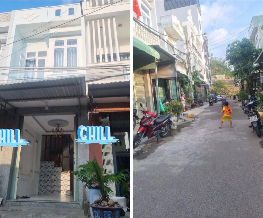 Cho thuê nhà 2 tầng mặt tiền Tô Hiệu, Quy Nhơn - 40m², 3PN giá 4.5 triệu