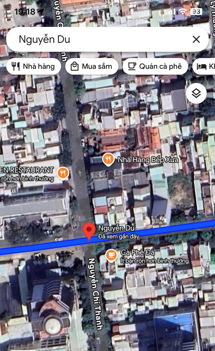 Nhà phố Nguyễn Du Hải Châu 50m² 10 tỷ - Mặt tiền kinh doanh