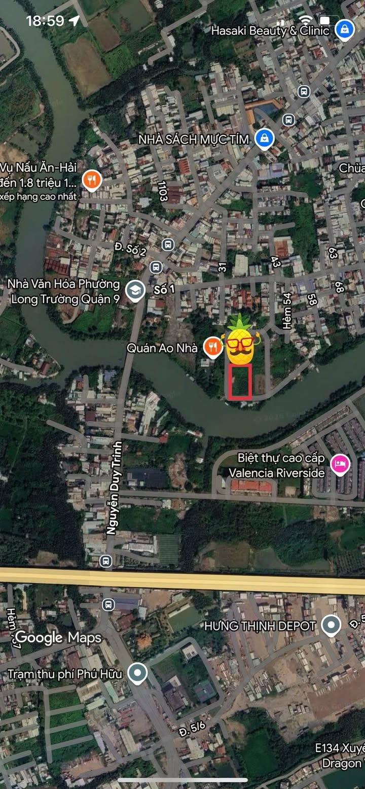 Đất Nền Biệt Thự Ven Sông 714m² - Nguyễn Duy Trinh, TP. Thủ Đức - Sổ Đỏ Full Thổ Cư