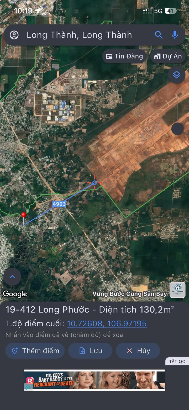 Đất Sổ Hồng Riêng Long Phước, Long Thành 130m² - Gần Sân Bay