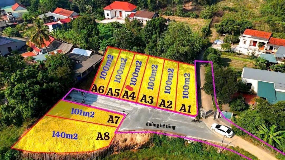 Đất thổ cư Vinh Hoa Tử Du 107m² 600tr - Sổ đỏ chính chủ