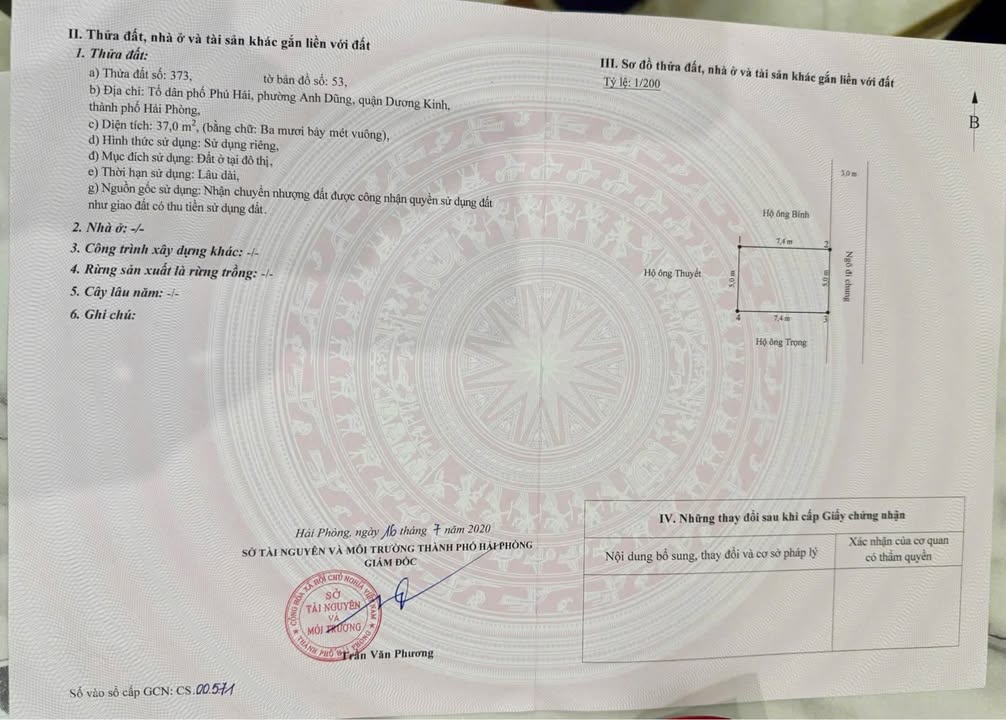 Nhà Hồng Bàng 37m² 1,7 tỷ - Ô tô vào tận nhà