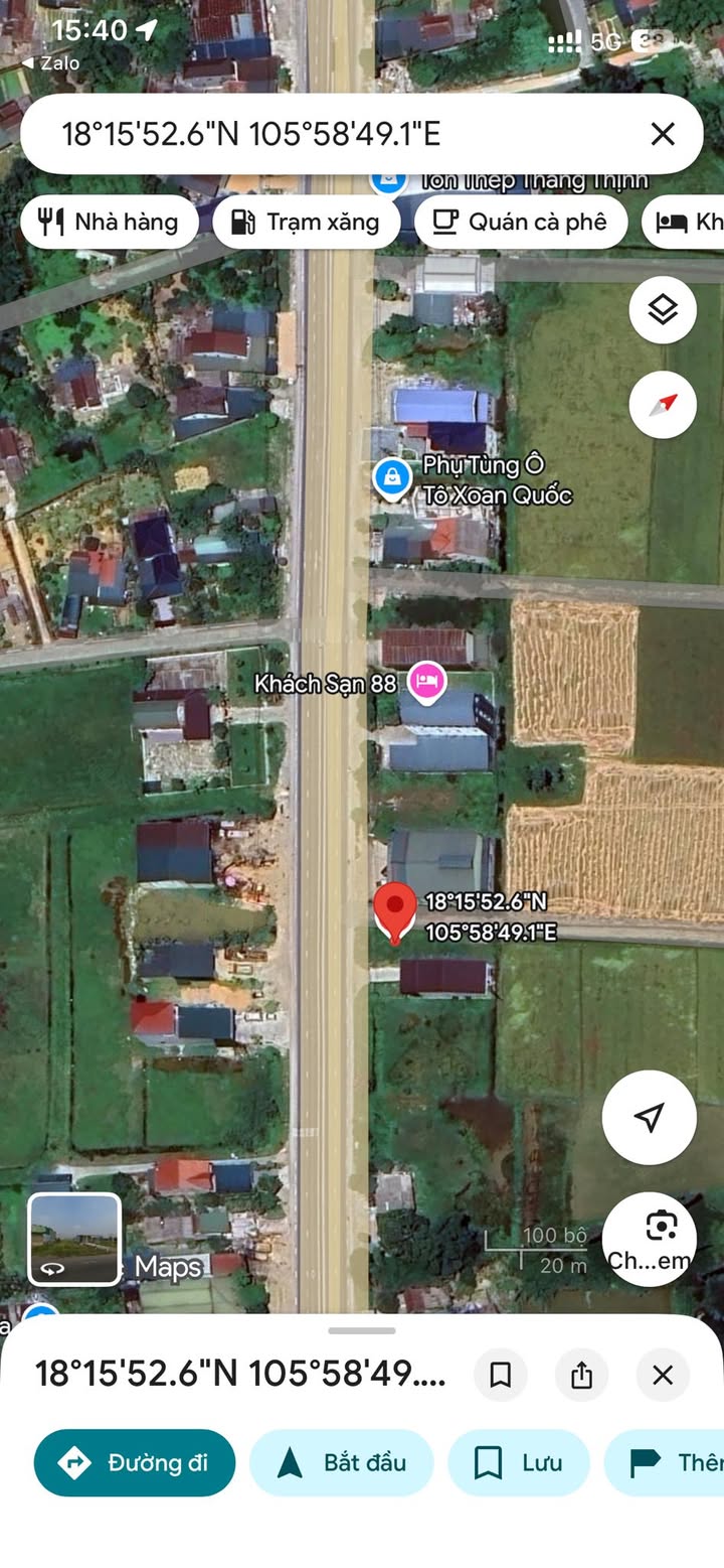 Đất Vàng Quốc Lộ 1A Cẩm Quang, Hà Tĩnh - 200m² Hai Mặt Tiền, Giá 5 Tỷ