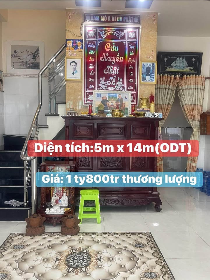 Nhà riêng Khóm 8 Châu Đốc 70m² giá 1,8 tỷ - Chính chủ bán